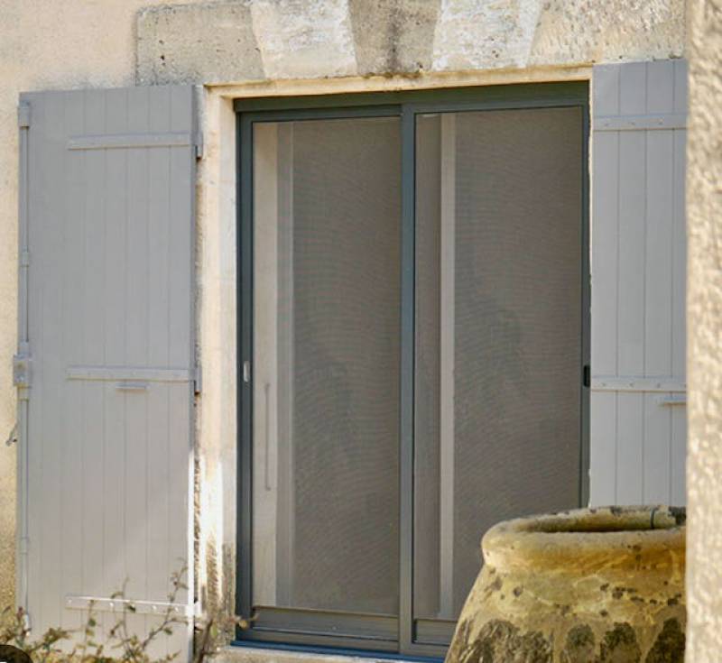 Moustiquaire porte fenêtre Pelissanne