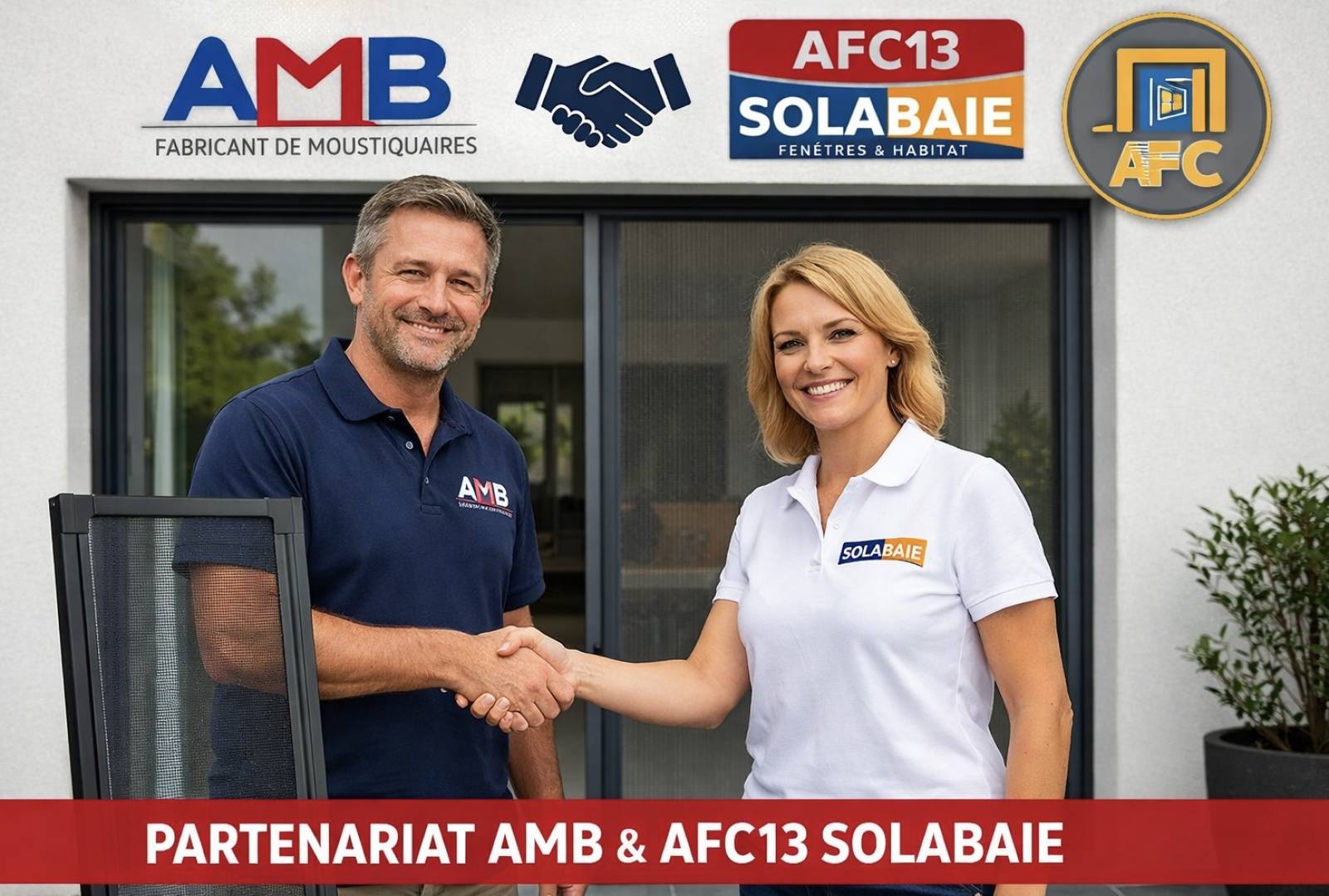 AFC 13 SOLABAIE s’associe à AMB pour une protection solaire et anti-insectes haute performance