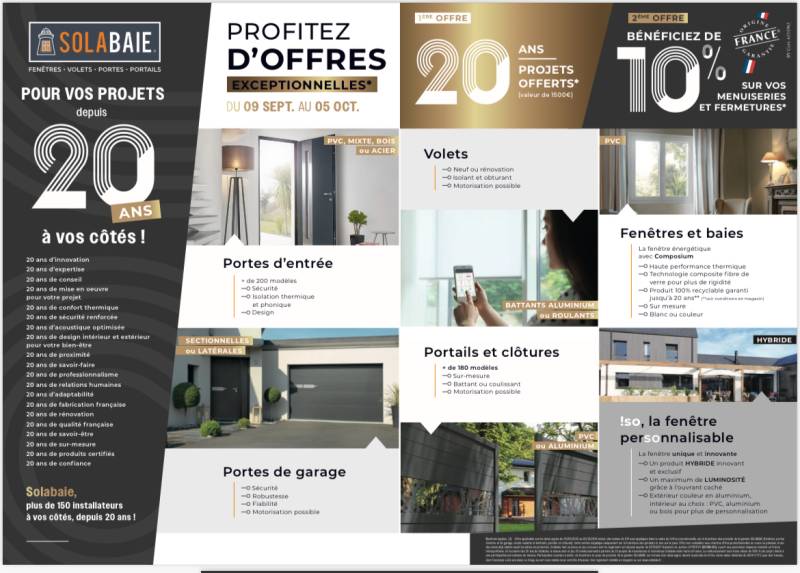 Profitez d'offres exceptionnelles