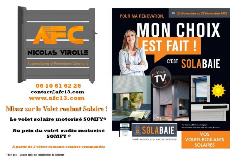 PROMO VOLET ROULANT