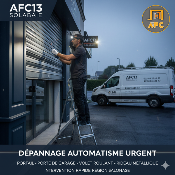 Dépannage rideau métallique