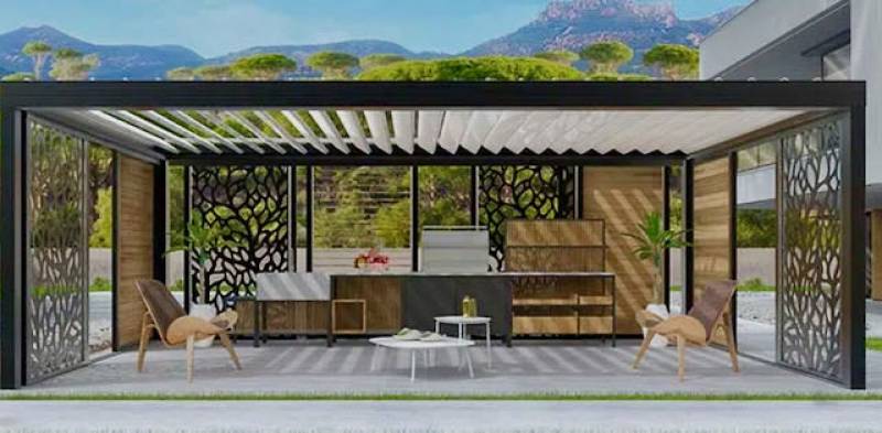 BELLE PERGOLA BIOCLIMATIQUE AIX EN PROVENCE