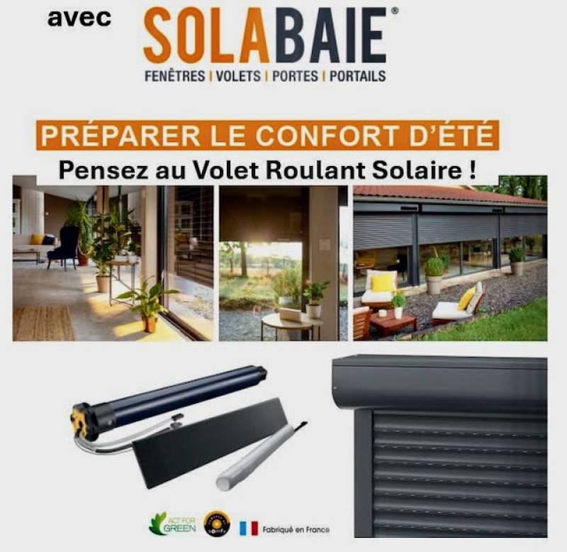 VOLET ROULANT SOLAIRE