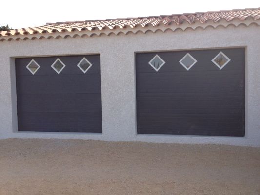 portes de garage sectionnelles